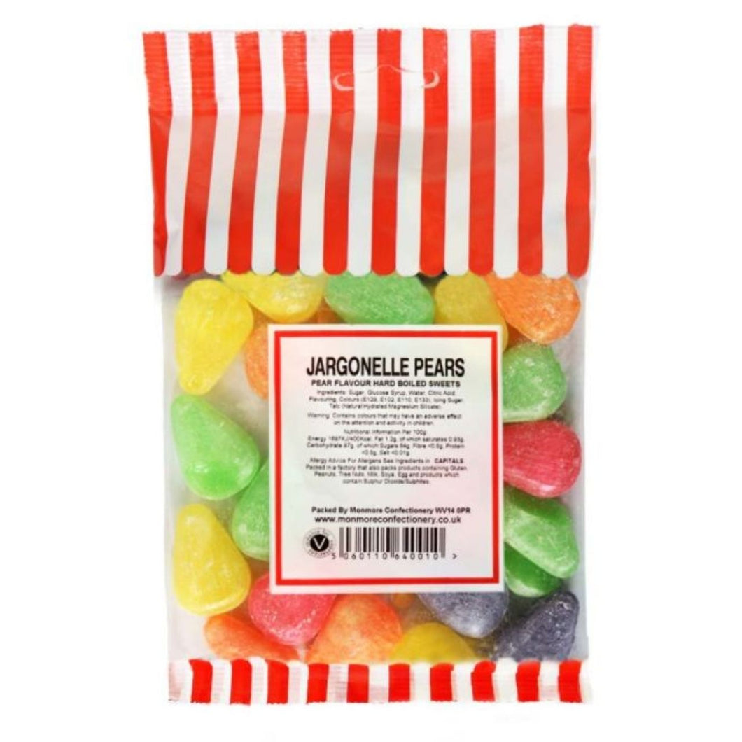 Monmore Jargonelle Pear Drops 140g