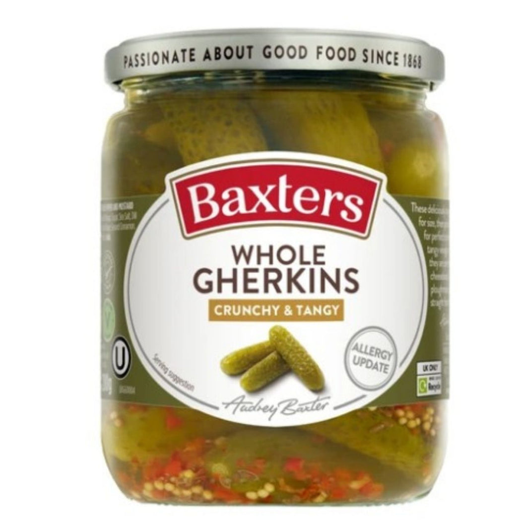 Baxters Tangy Whole Gherkins 500g