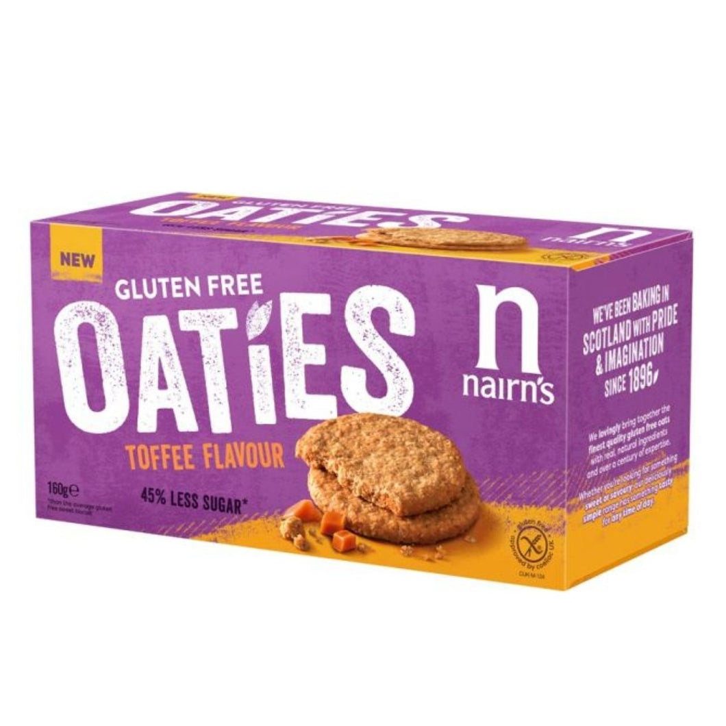 Nairn's Gluten Free Toffee Oaties  160g