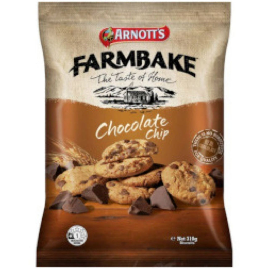Arnotts Farmbake Cookies Chocolate Chip (310g)