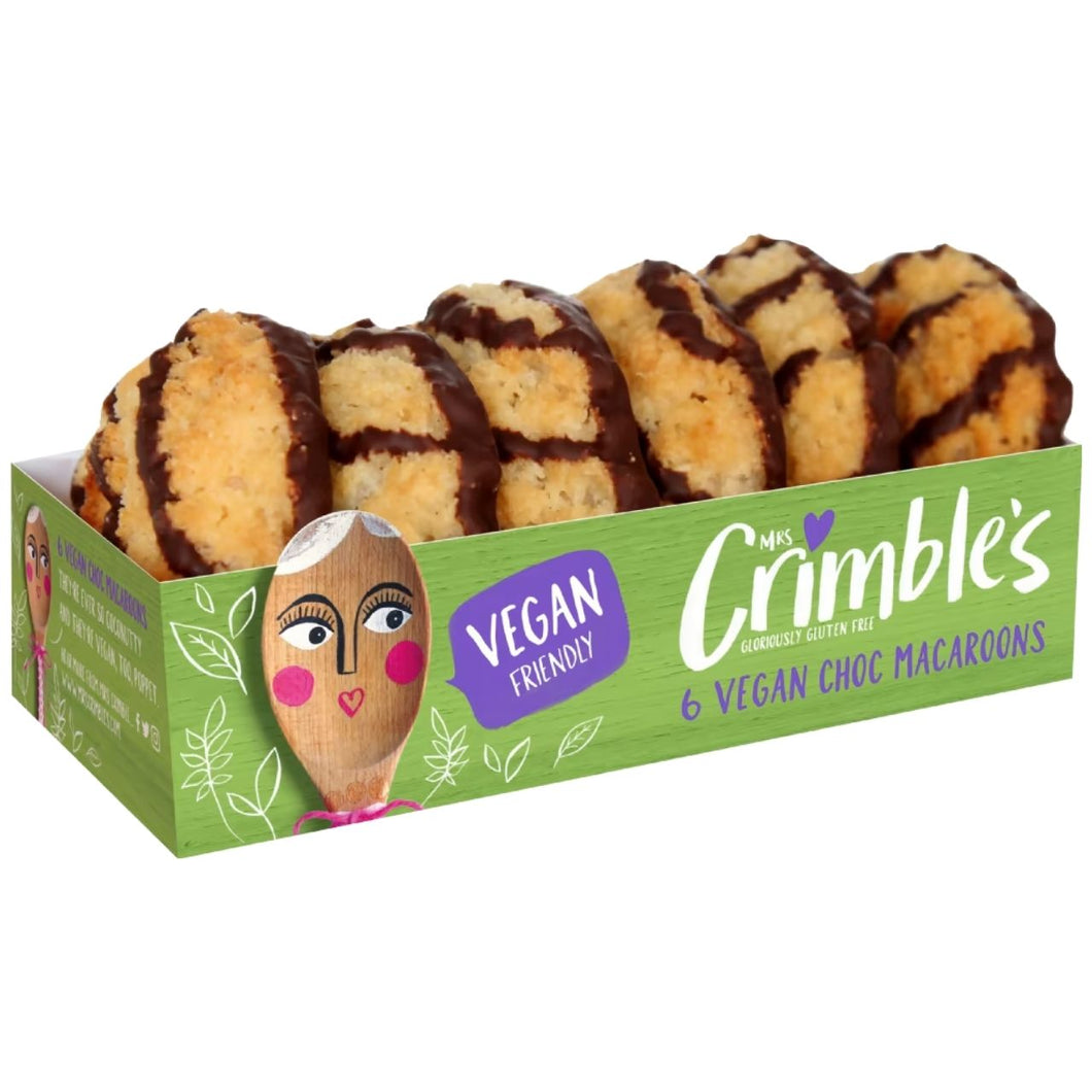 Mrs Crimble's 6 Vegan Choc Macaroons 195g