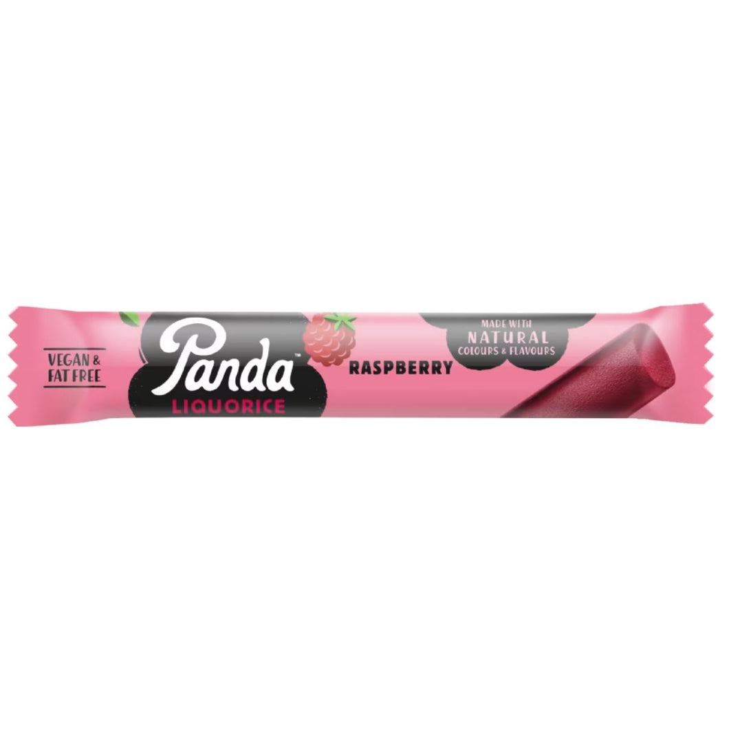 Panda Natural Raspberry Liquorice Bar 32g