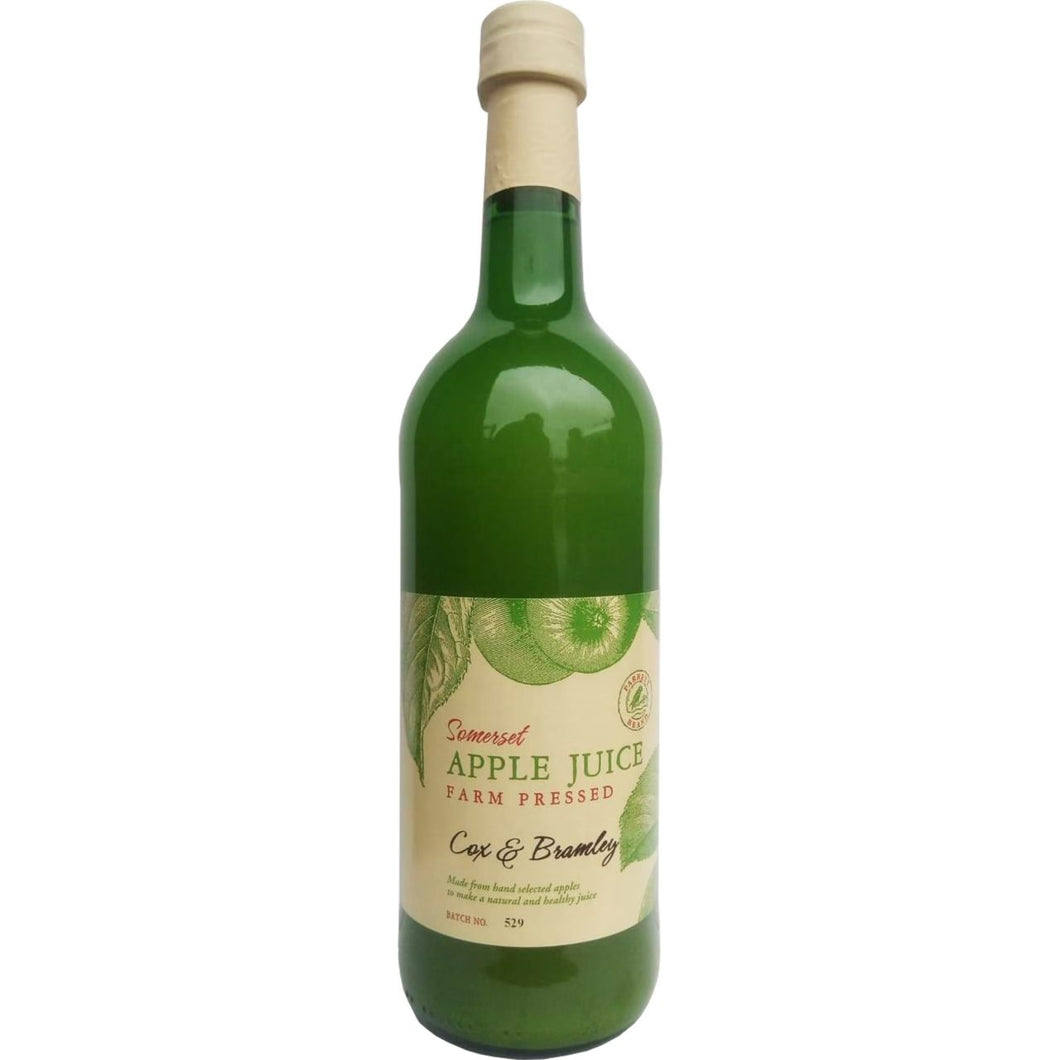 Parrett Brand Somerset Apple Juice - Cox & Bramley 75cl
