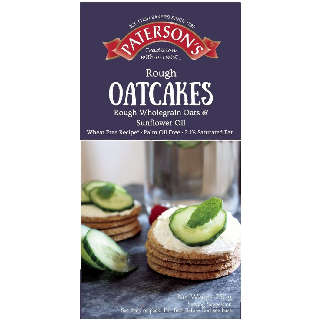 Paterson's Rough Oatcakes 250g