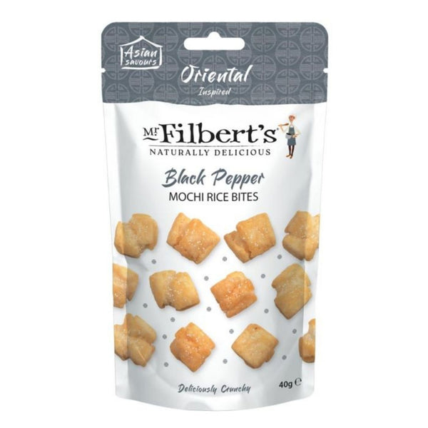 Mr Filberts Black Pepper Mochi Rice Bites 40g