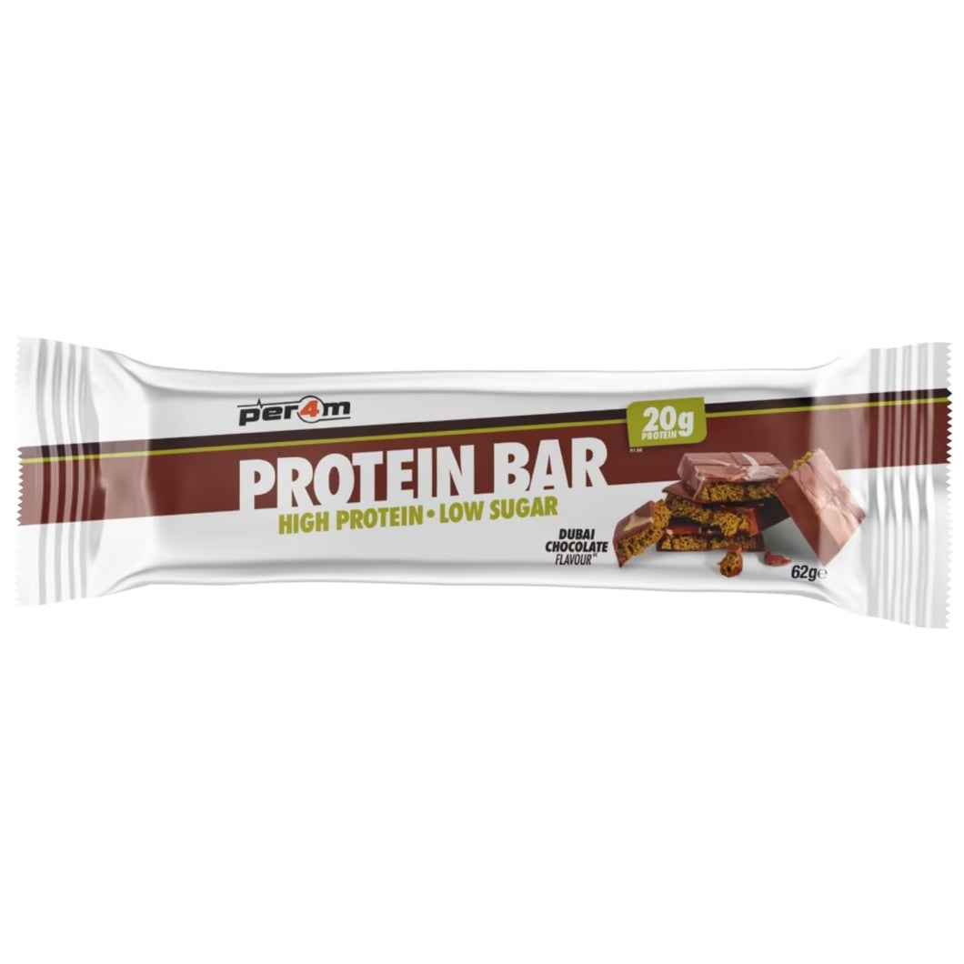 Per4M Protein Bar - Dubai Chocolate Flavour 62g