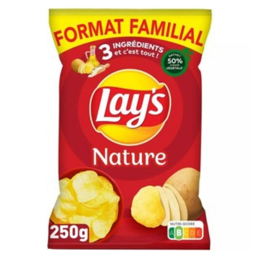 Lays Crisps Natural Family Pack 250g