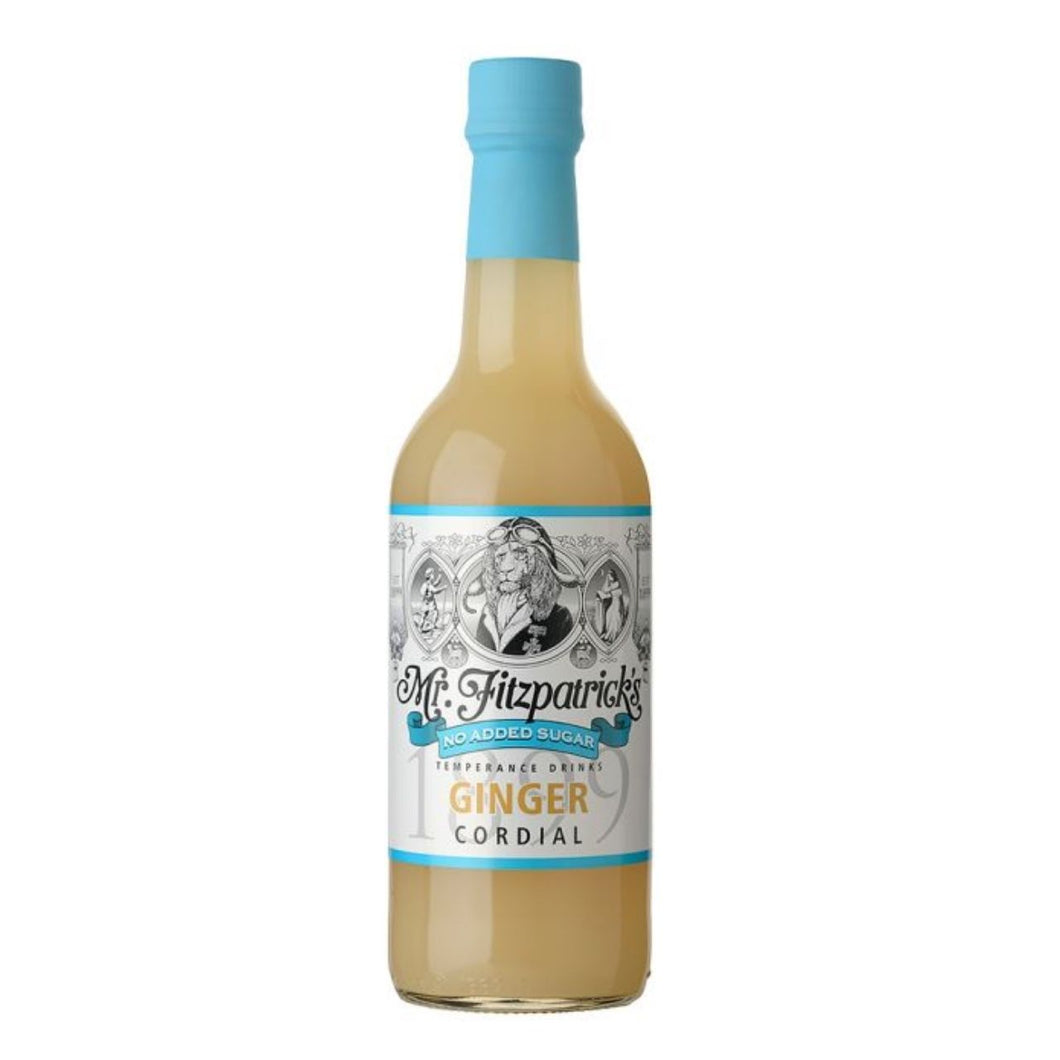 Mr Fitzpatrick's Ginger No Added Sugar Cordial 500ml