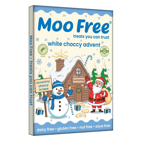 Moo Free Dairy Free White Chocolate Advent Calendar 70g