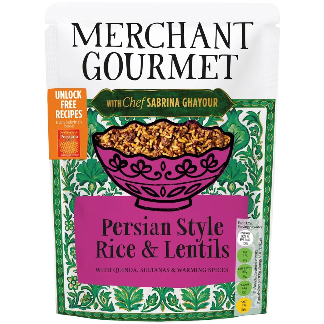 Merchant Gourmet Persian Style Rice & Lentils 250g