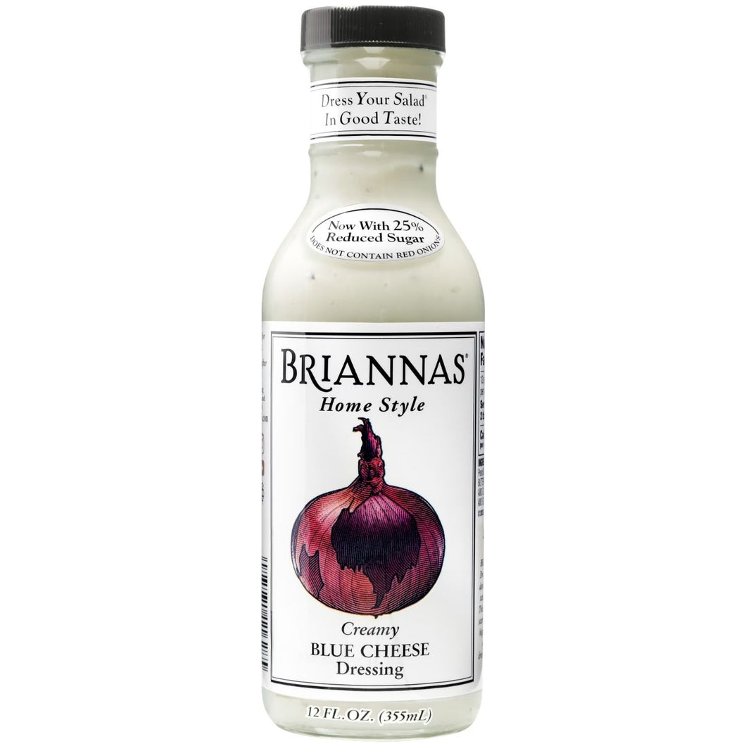 Briannas Home Style Creamy Blue Cheese Dressing 355ml