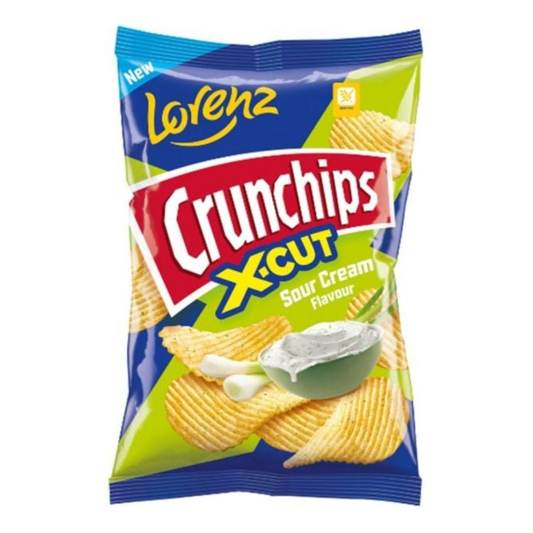 Lorenz Crunchips X-Cut Sour Cream 130g