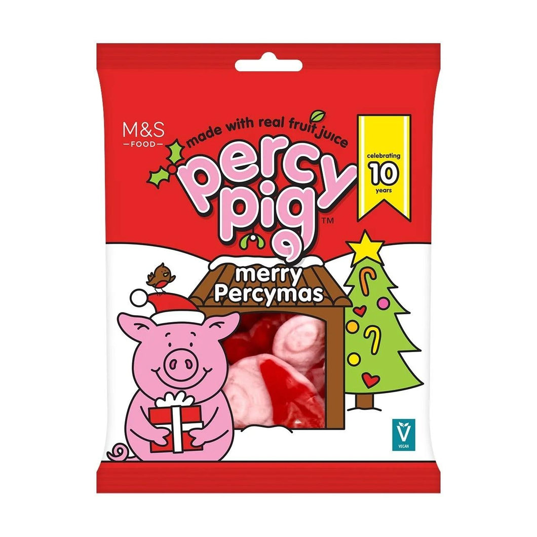 M&S Percy Pig Merry Percymas 170g