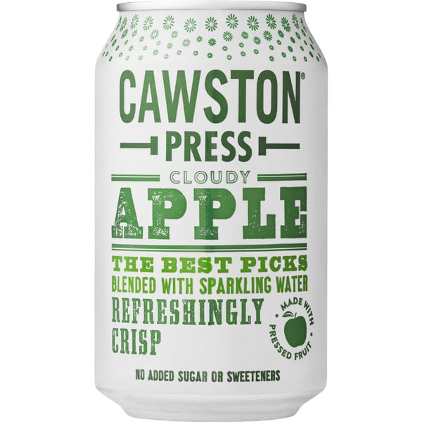 Cawston Press Sparkling Cloudy Apple Cans 330ml