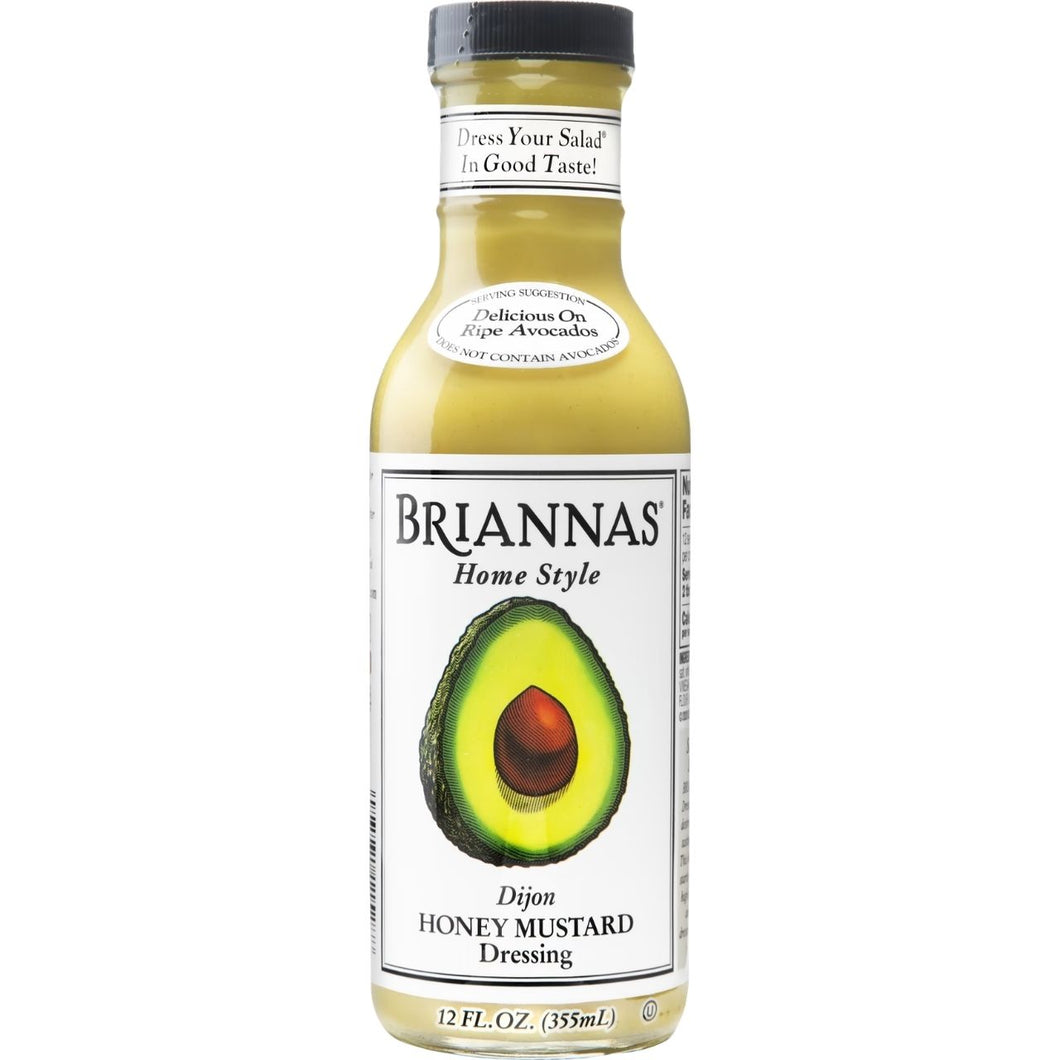 Briannas Home Style Dijon Honey Mustard Dressing 355ml