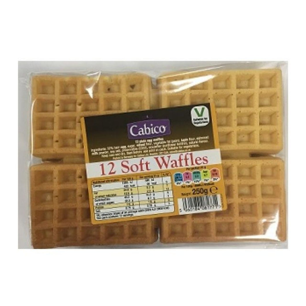 Cabico 12 Plain Waffles 250g