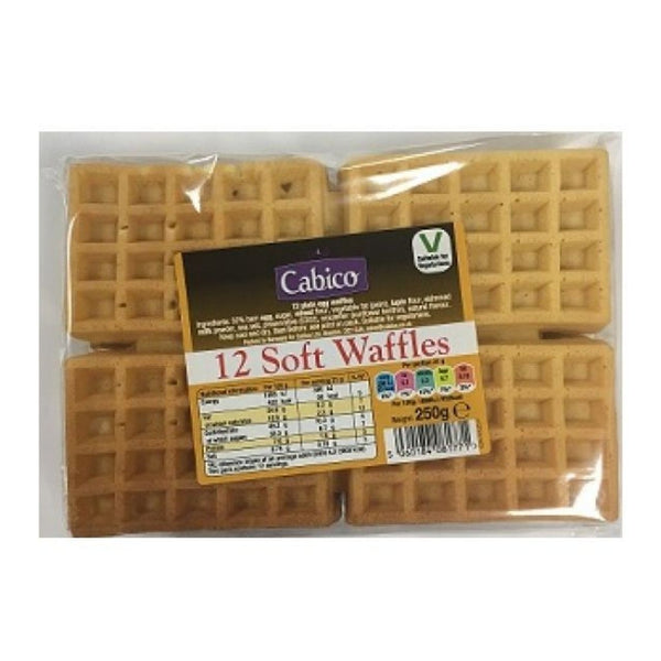 Cabico 12 Plain Waffles 250g