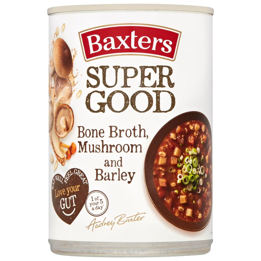 Baxters Super Good - Bone Broth, Mushroom & Barley 400g