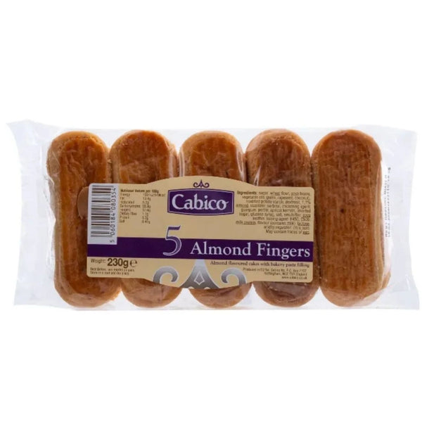 Cabico 5 Almond Fingers  230g