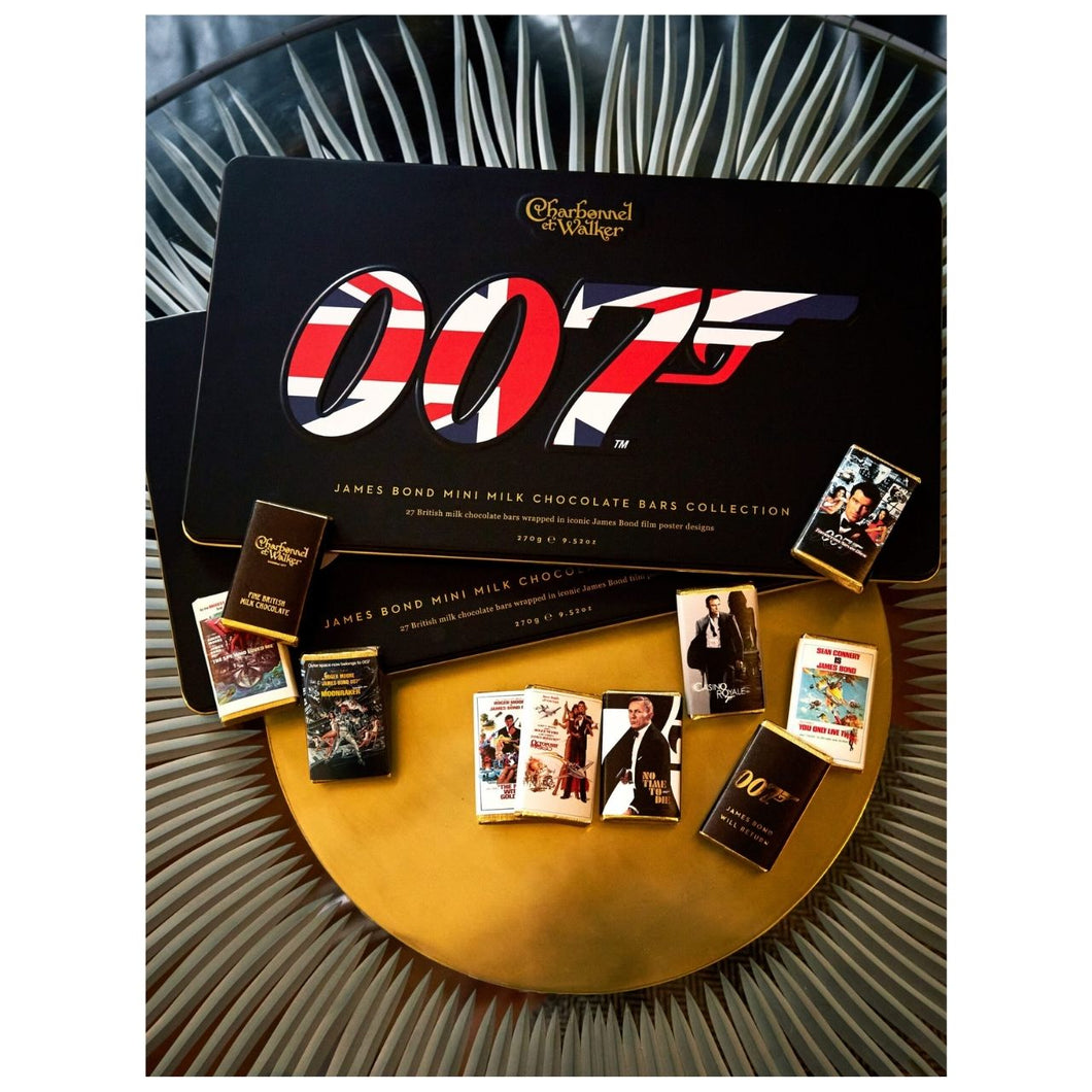 Charbonnel et Walker 007 James Bond – Mini Milk Chocolate Collectors Tin