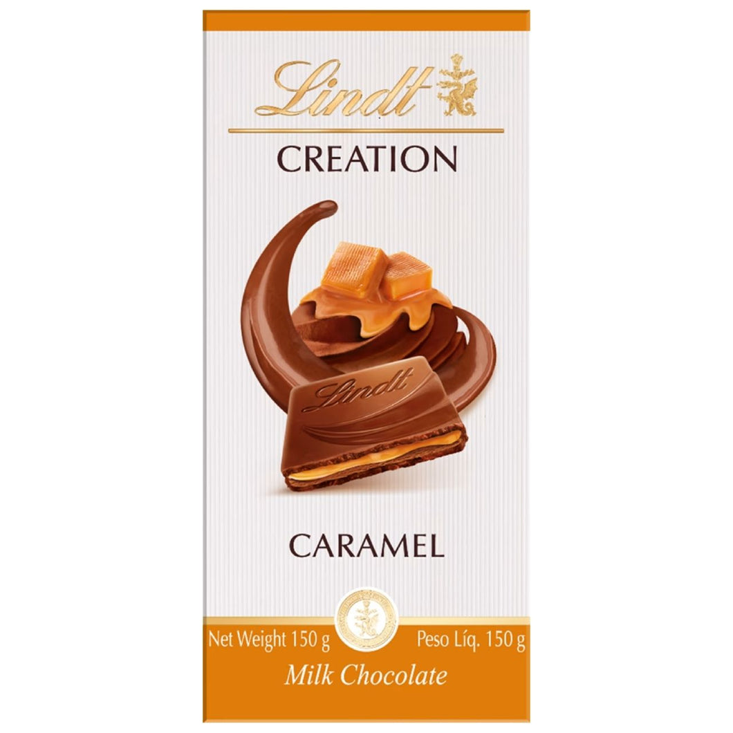 Lindt Creation Bar - Caramel Milk Chocolate 150g