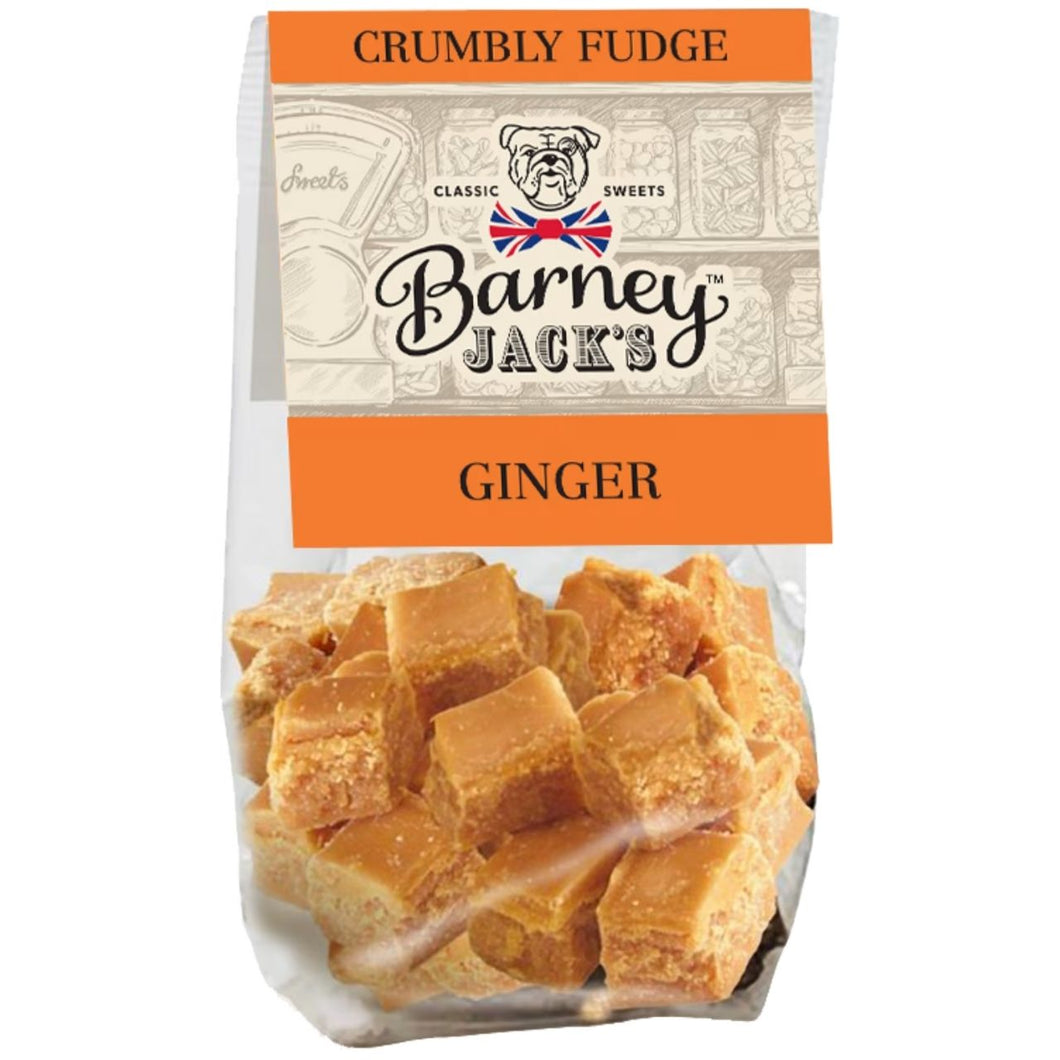 Barney Jack's Crumbly Fudge - Ginger 150g