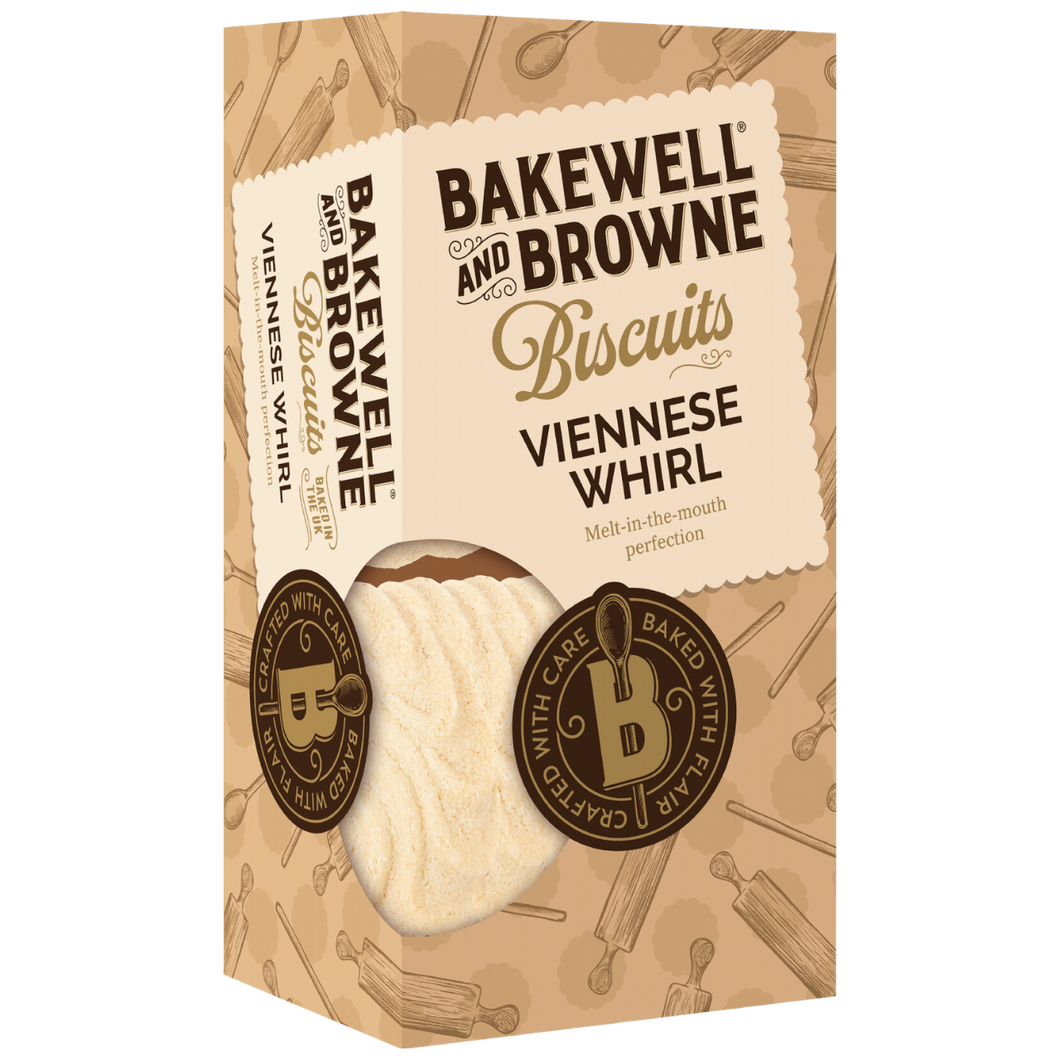 Bakewell And Browne Viennese Whirl Biscuits 150g