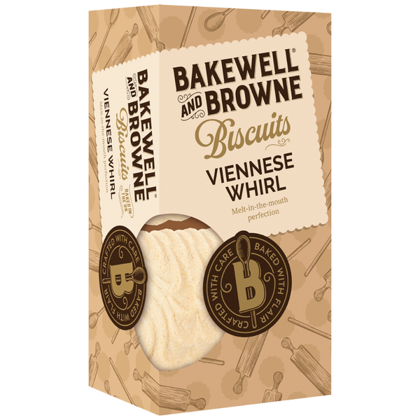 Bakewell And Browne Viennese Whirl Biscuits 150g