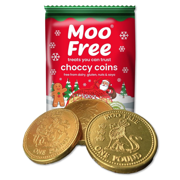 Moo Free Choccy Coins 49g