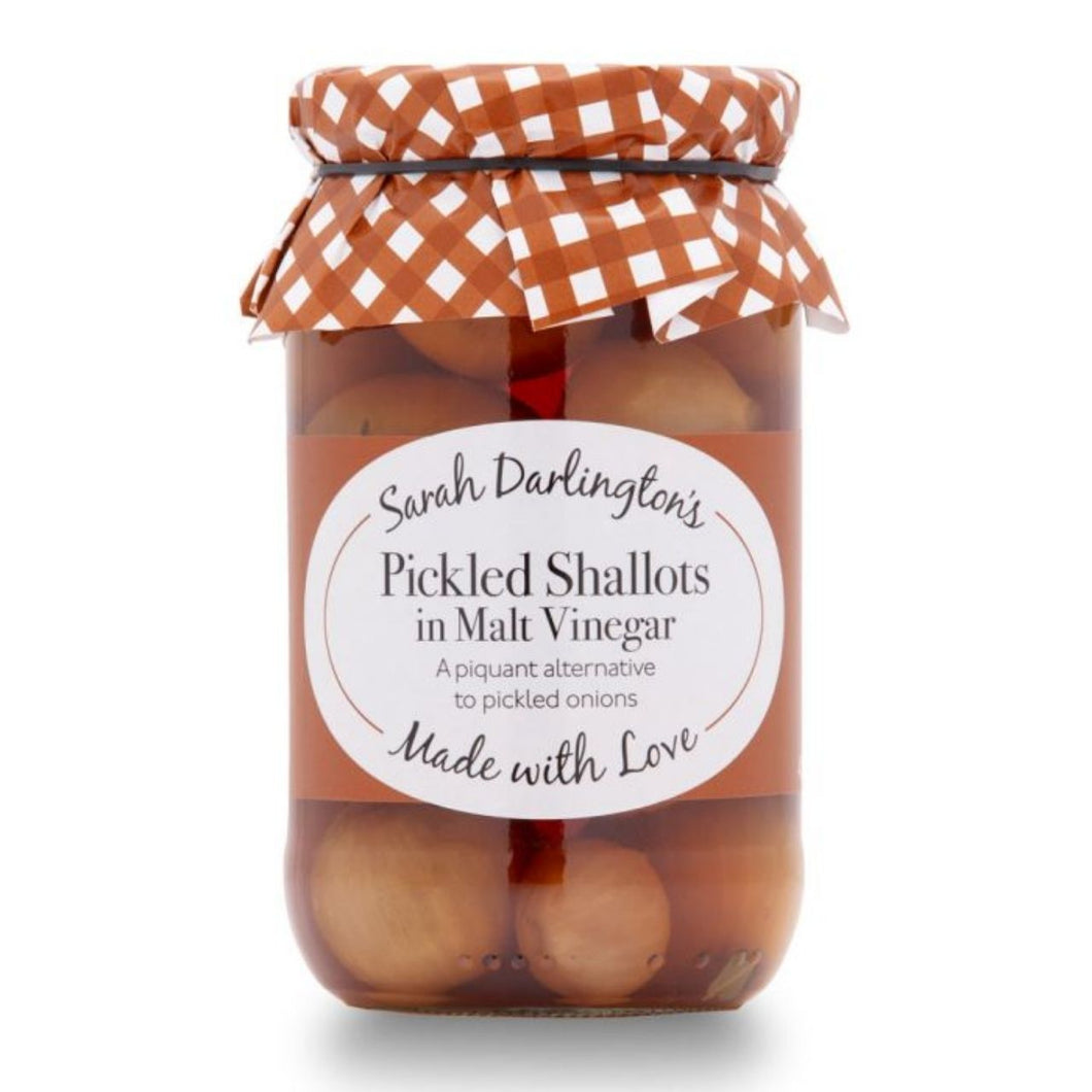 Mrs Darlington's Pickled Shallots in Malt Vinegar 450g