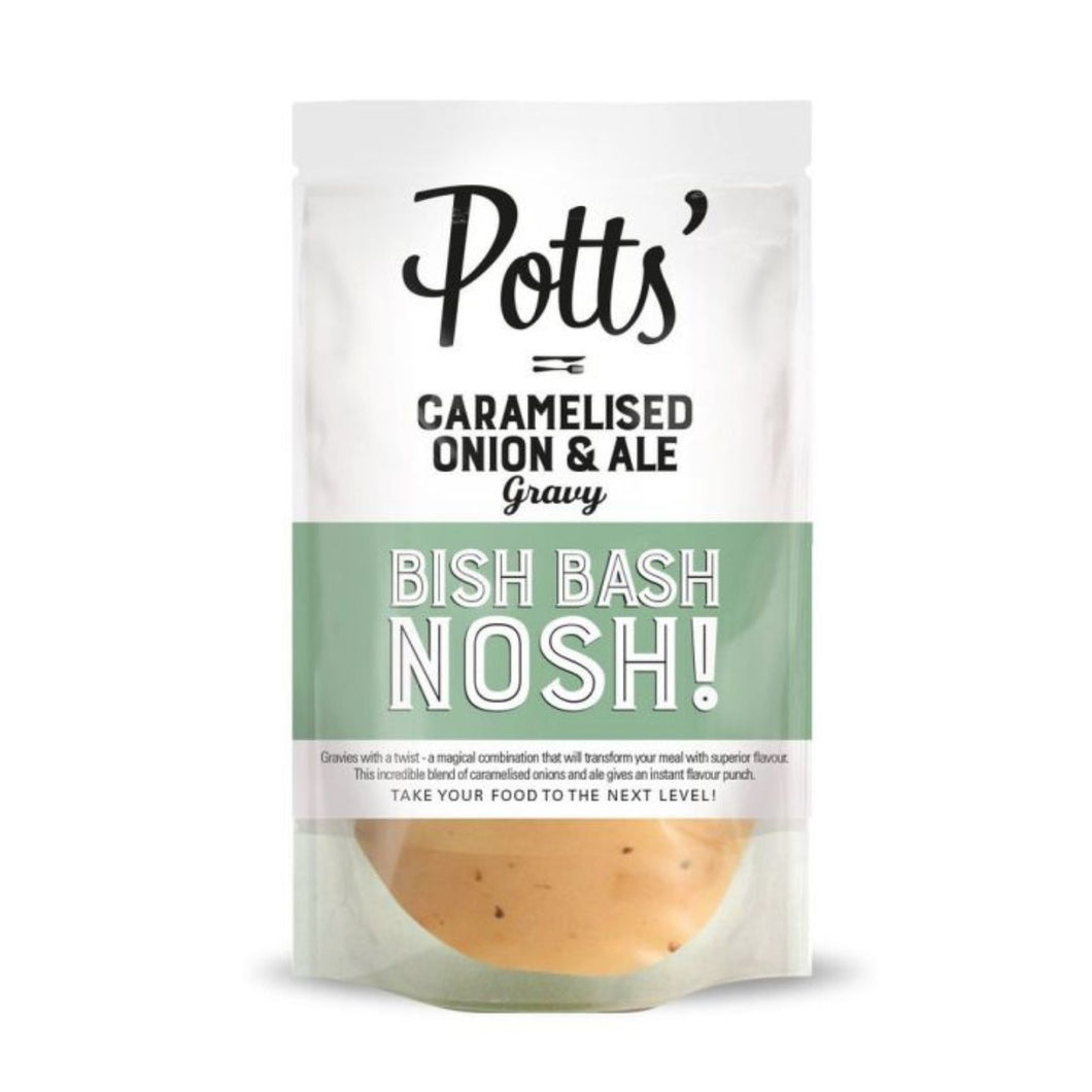 Potts Caramelised Onion & Ale Gravy 350g