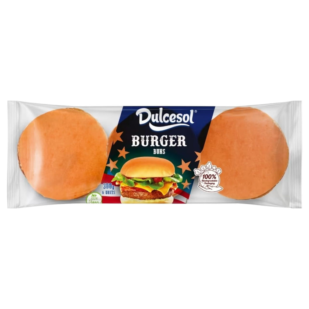 Dulcesol 6 Burger Buns 300g