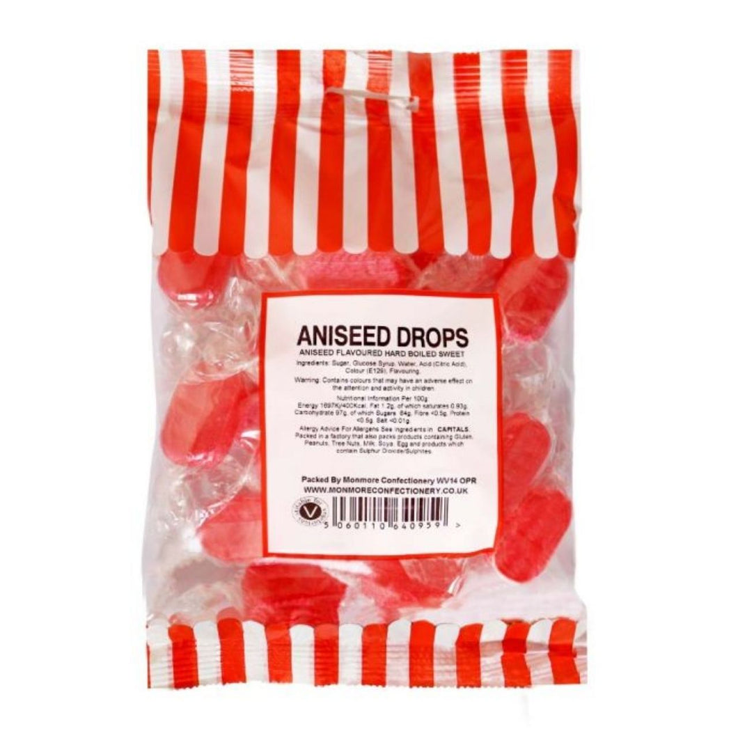 Monmore Aniseed Twists 140g