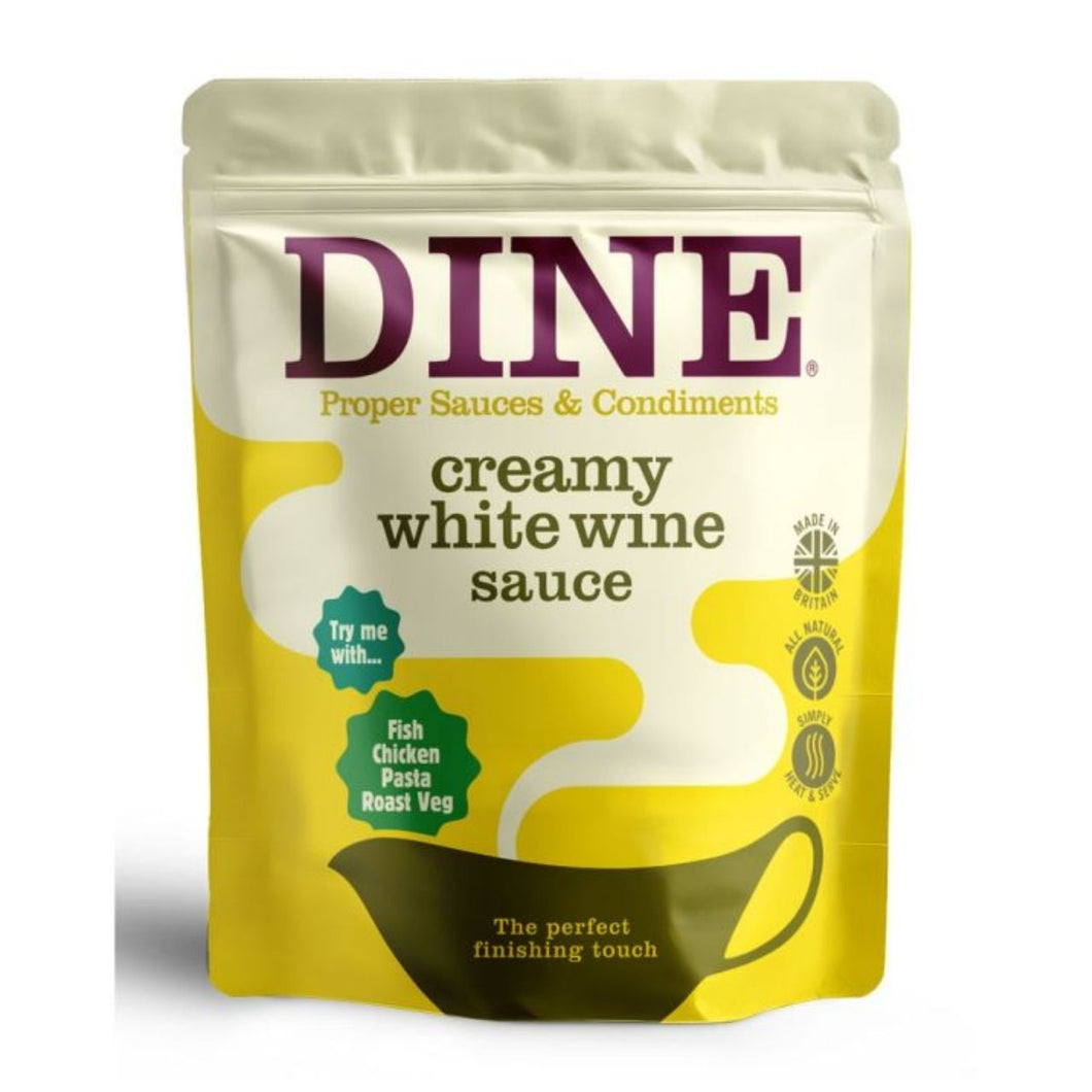 Atkins & Potts Dine In Creamy White Wine Sauce 200g