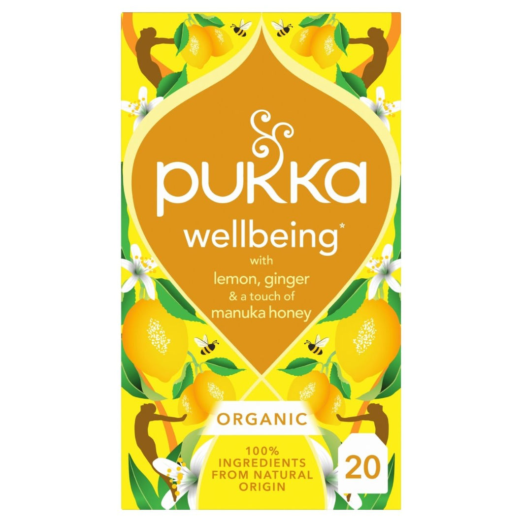 Pukka 20 Lemon, Ginger & a Touch of Manuka Honey 34g