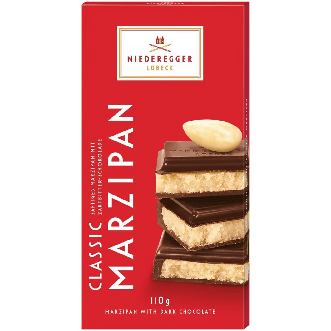 Niederegger Marzipan Dark Chocolate Bar 110g