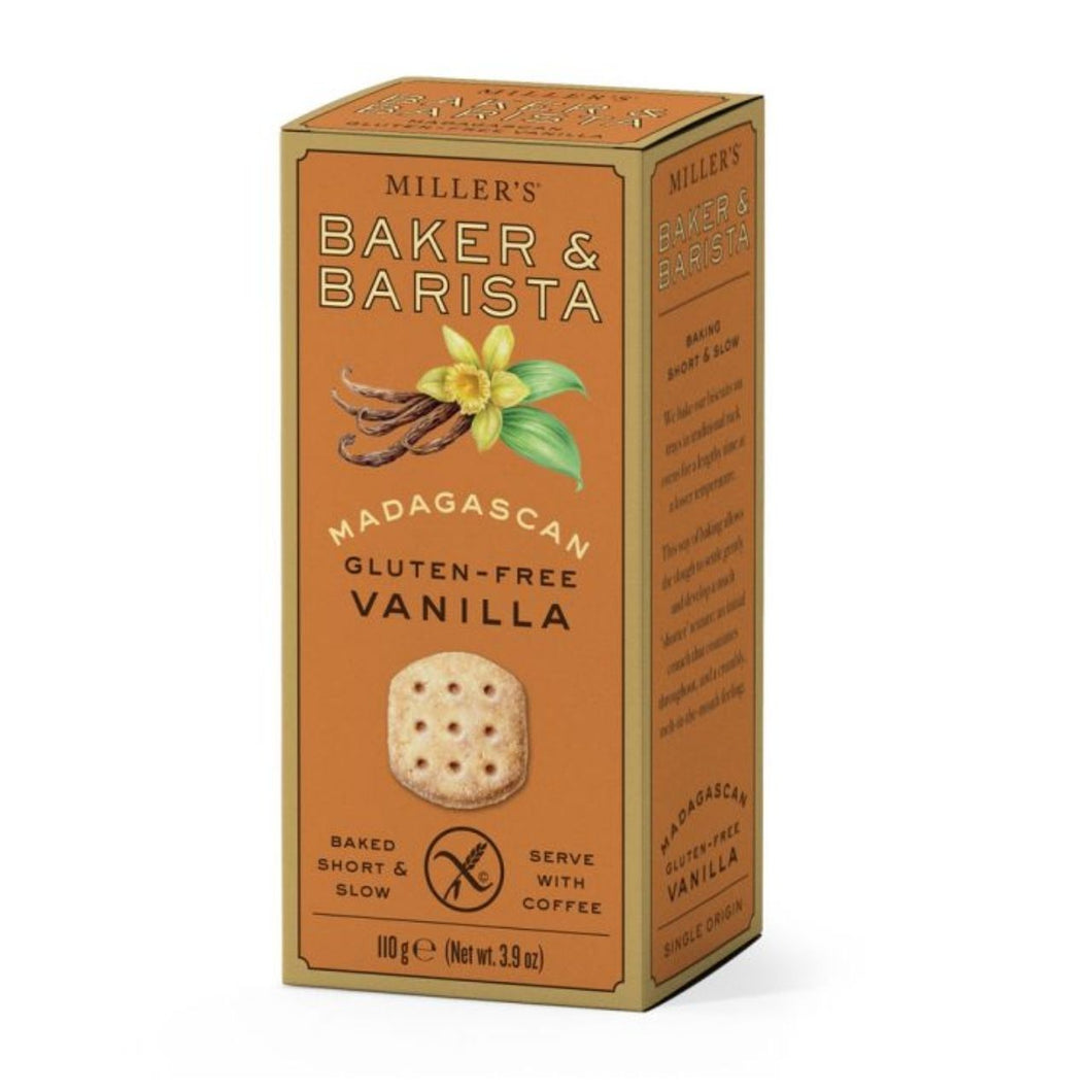 Baker & Barista Gluten Free Madagascan Vanilla Biscuits 120g