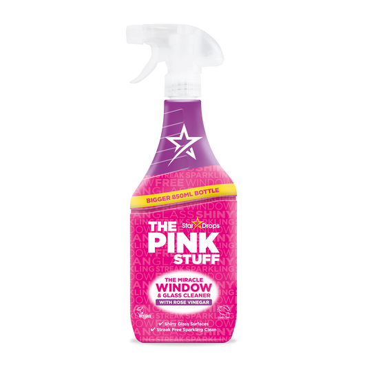 Stardrops The Pink Stuff The Miracle Window and Glass Cleaner, 850ml