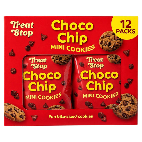 Treat Stop Choco Chip Mini Cookies 216g (12 x 18g)