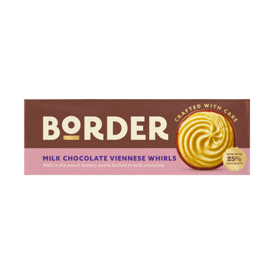 Border Biscuits Milk Chocolate Viennese 150g