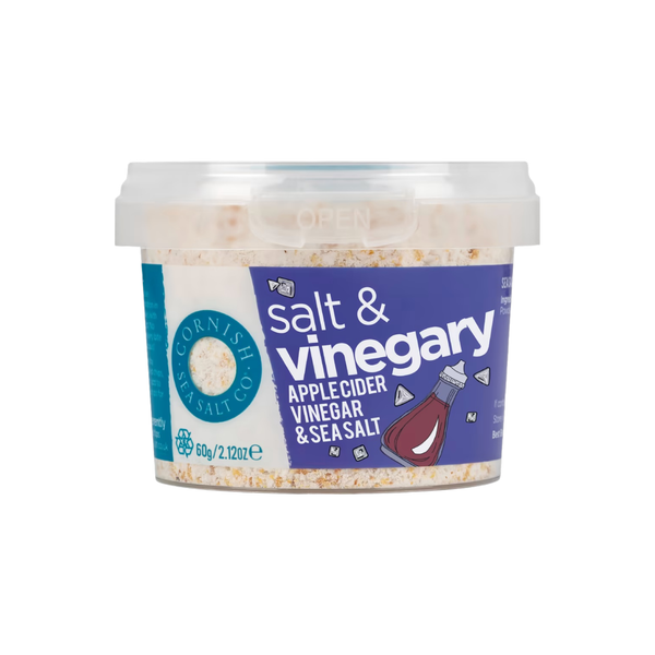 Cornish Sea Salt Co. Salt & Vinegary - Apple Cider Vinegar & Sea Salt 60g
