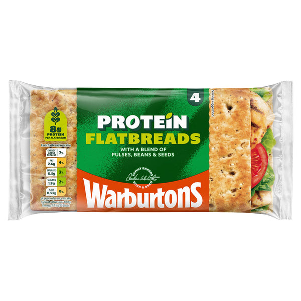 Warburtons 4 Protein Flatbreads