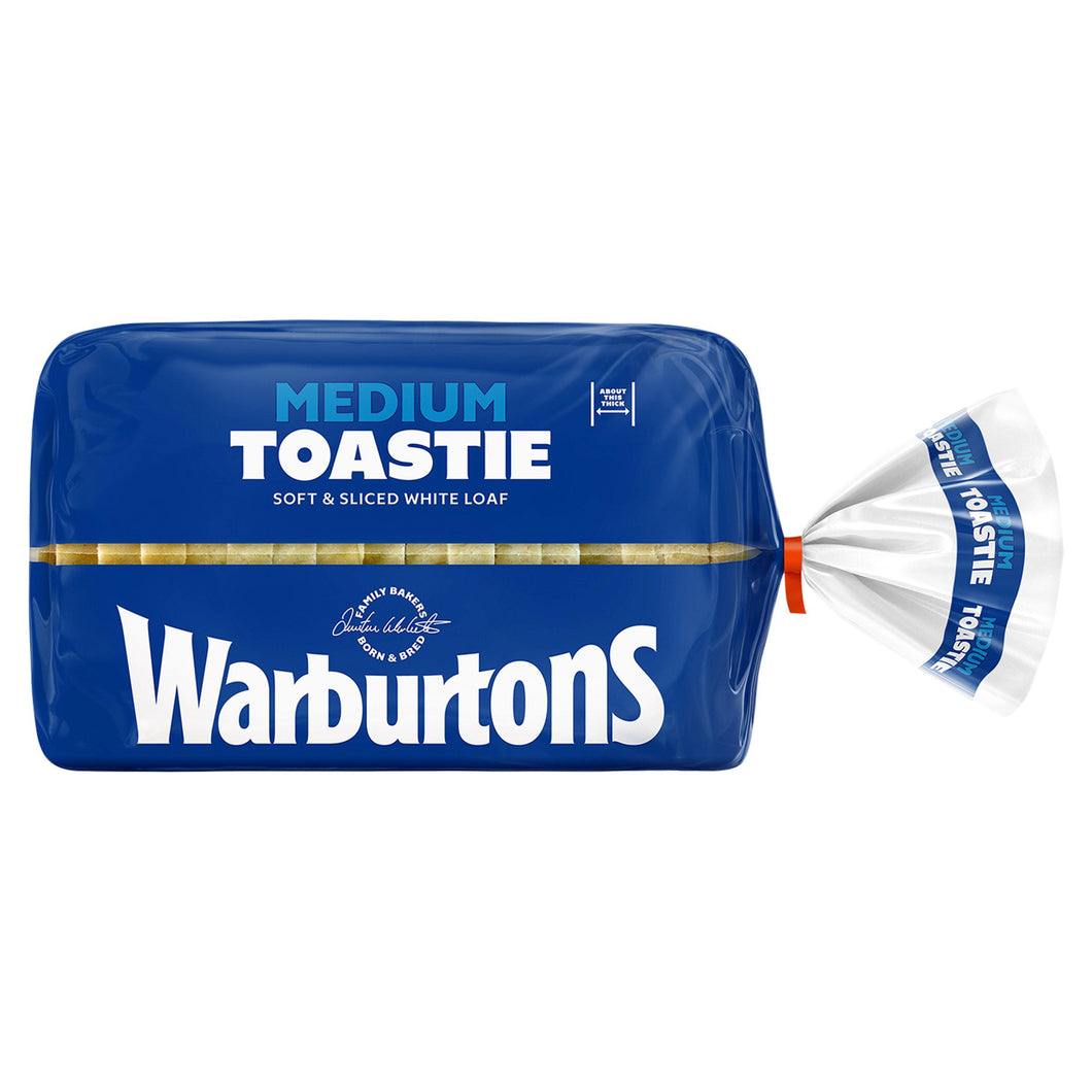 Warburtons Medium Toastie 400g