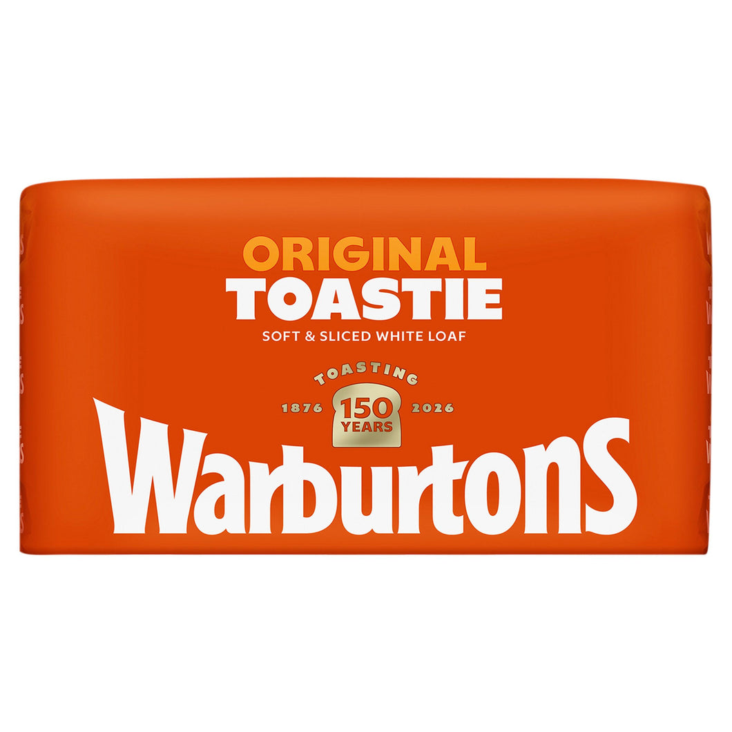 Warburtons Original Toastie Soft & Sliced White Loaf 800g