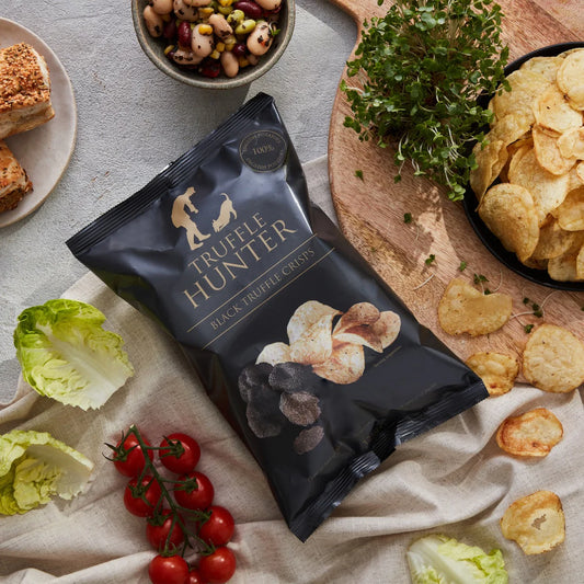 Truffle Hunter Black Truffle Crisps - Bag 125G