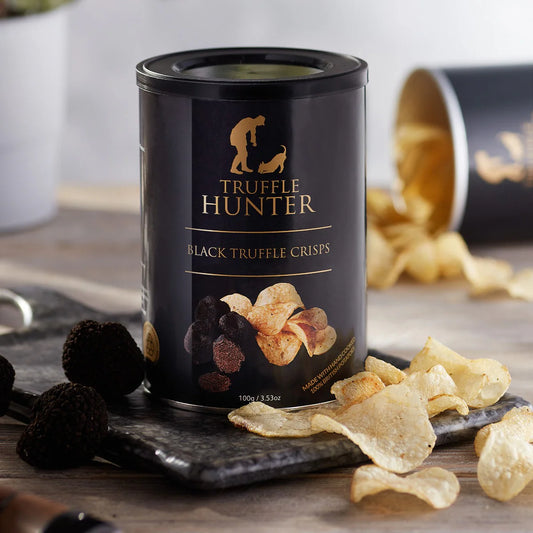 Truffle Hunter Black Truffle Crisps - Tin 100G