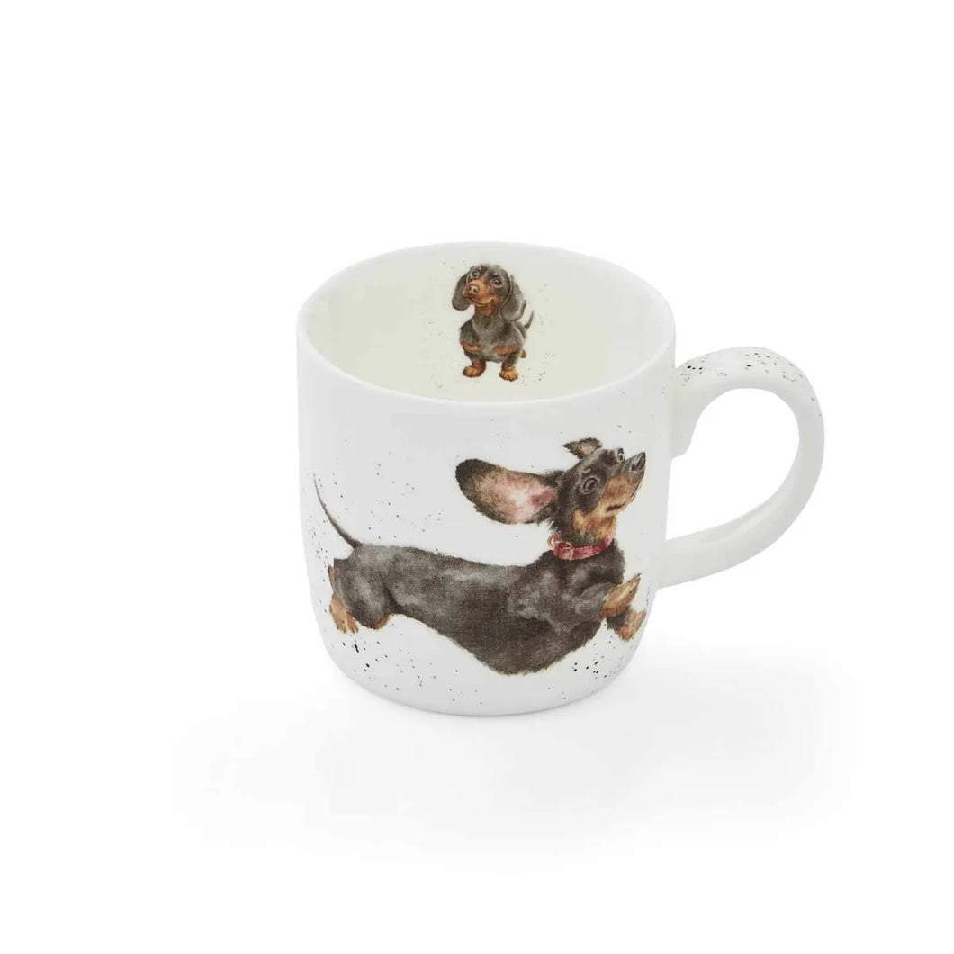 Portmeirion Wrendale Designs That Friday Feeling Dachshund Mug