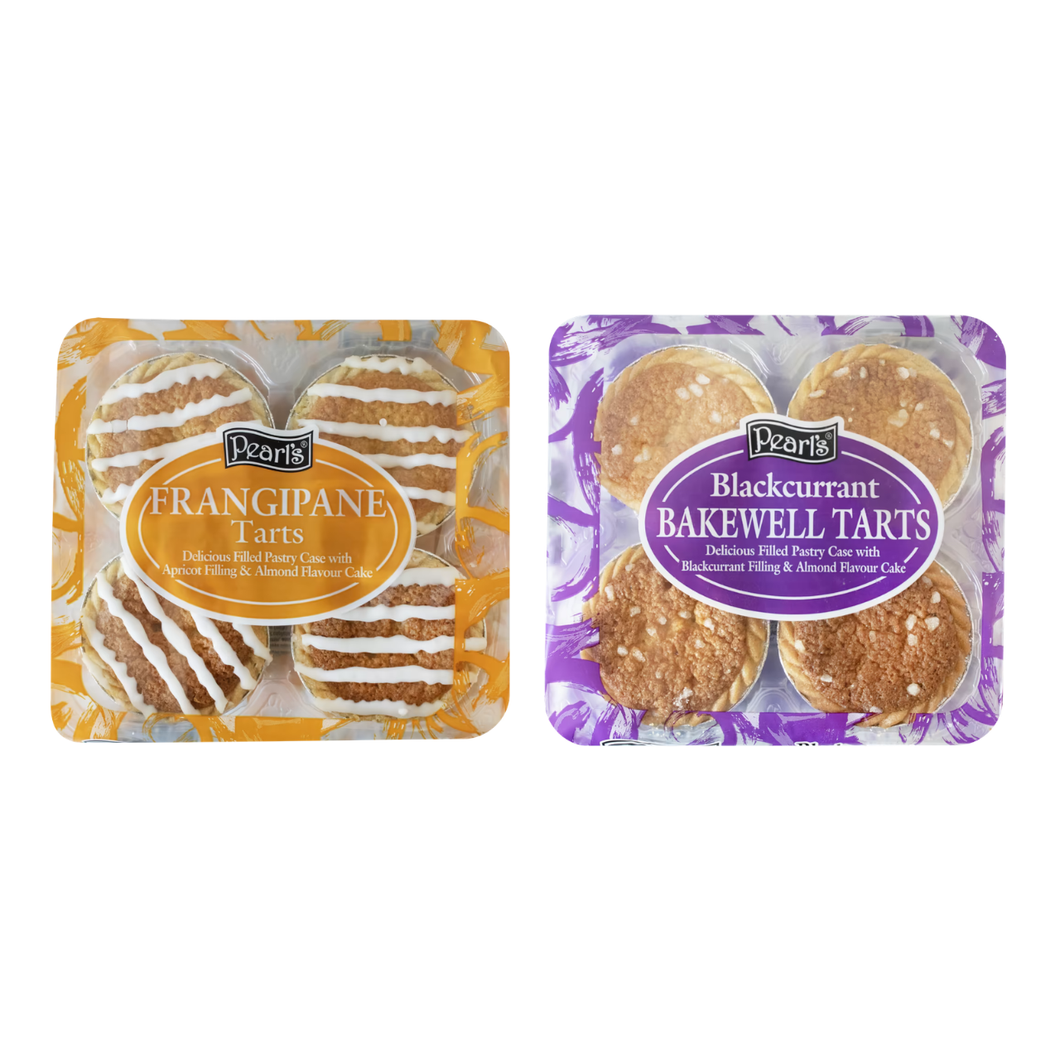 Pearl's Tart Bundle -  Frangipane & Blackcurrant Bakewell