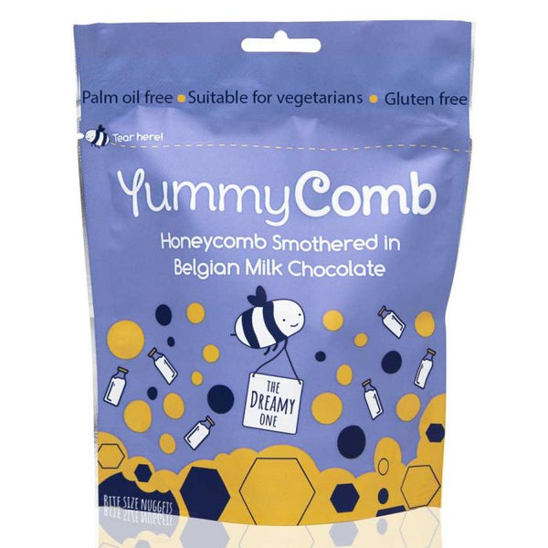 Yummycomb Milk Chocolate Pouch, 100g