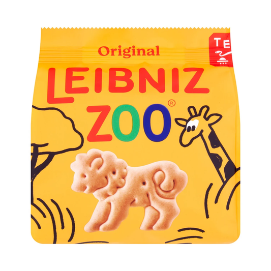Bahlsen Leibniz Zoo Original Children Butter Biscuits 100g